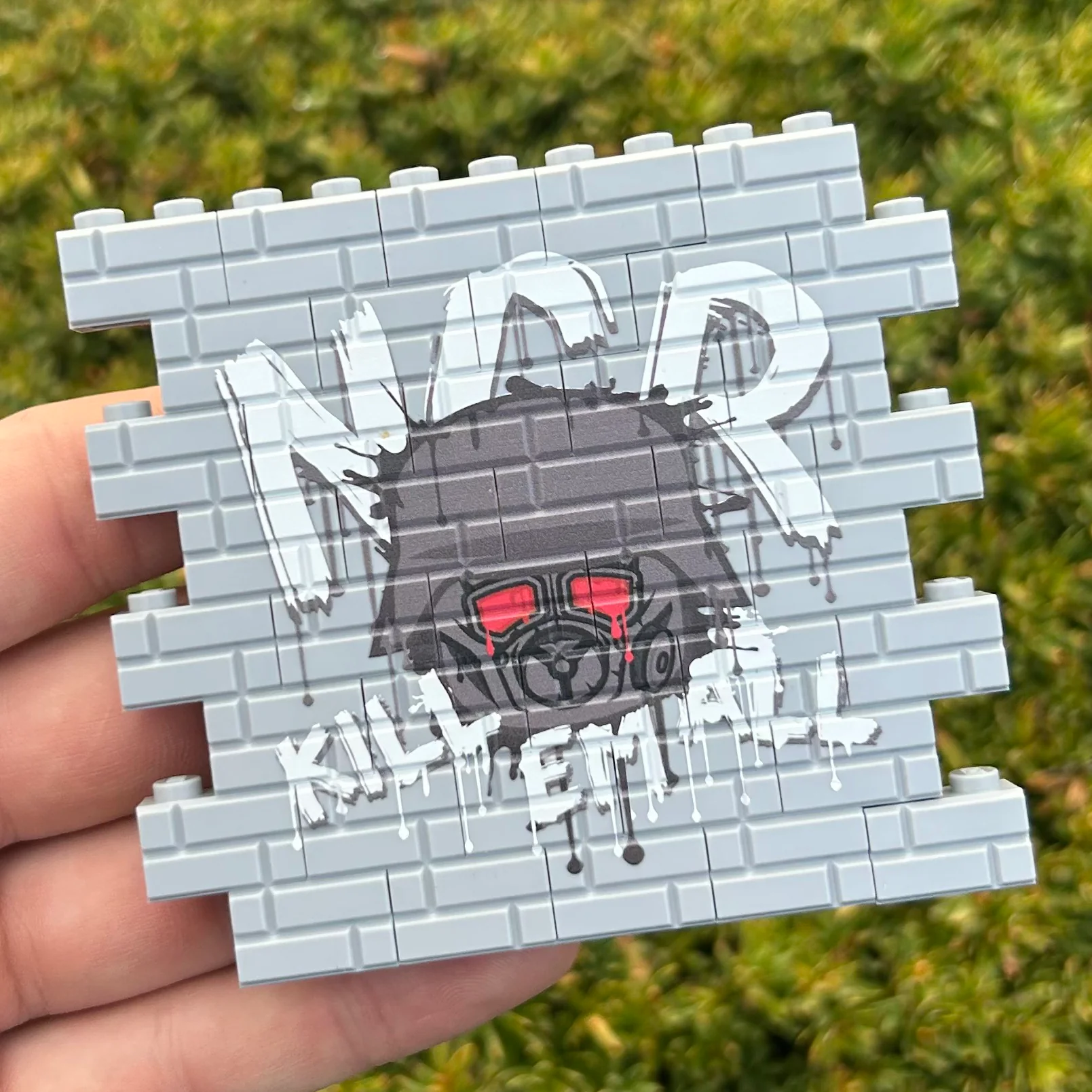 Kill 'em All Graffiti Wallbrick - Image 2