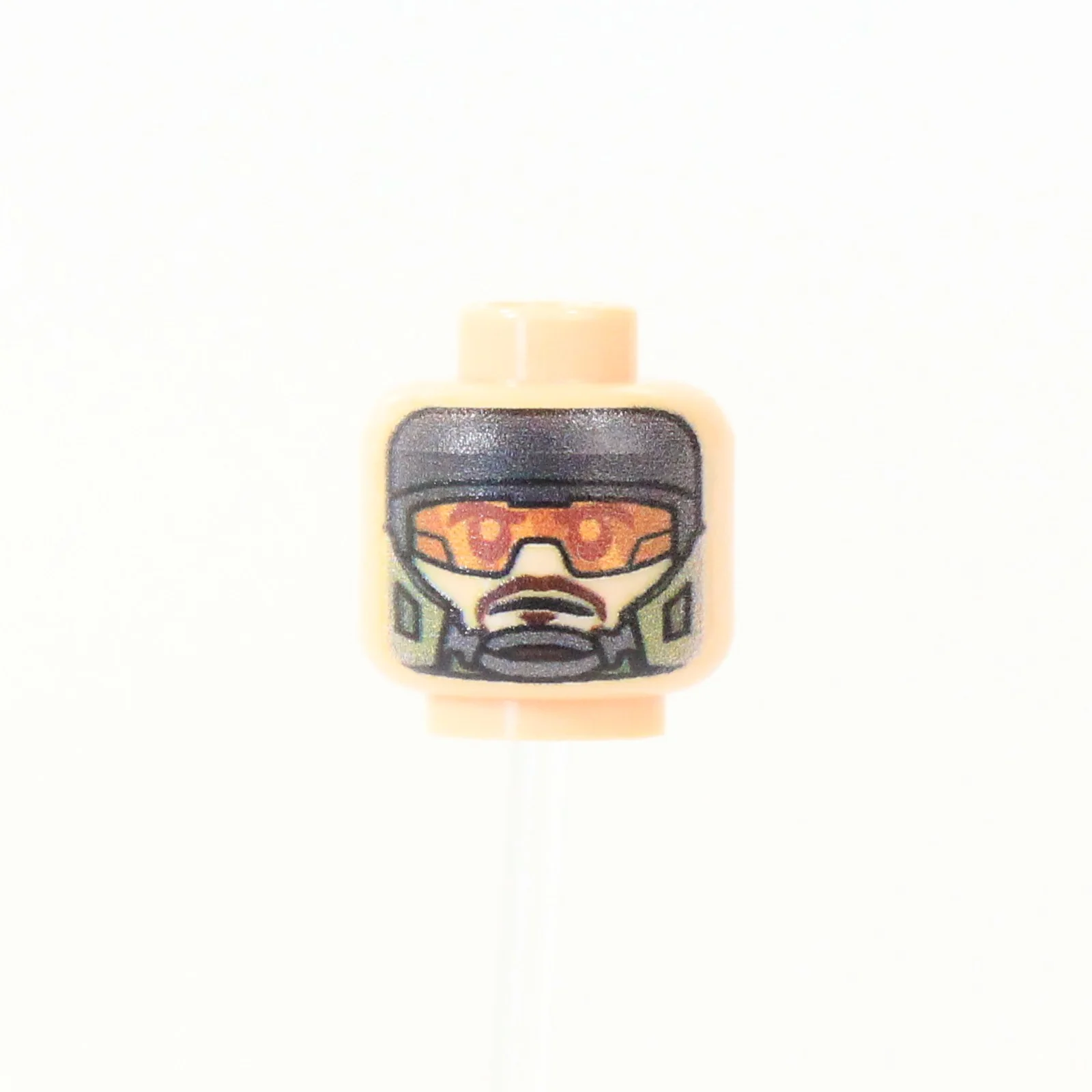 Marine Head Orange Goggles