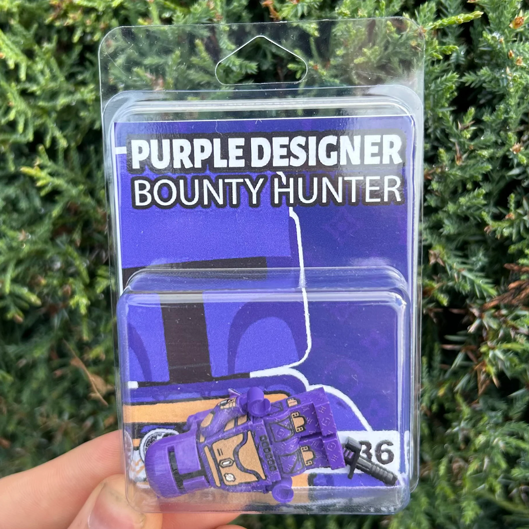 Purple Designer Bounty Hunter - LIMITED EDITION 1/36 - Image 2