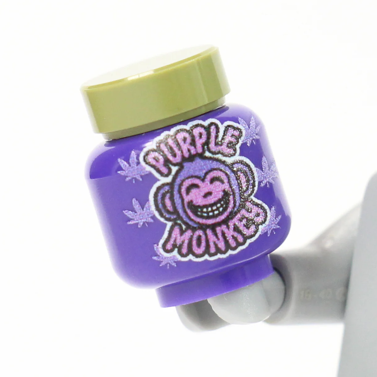 Purple Monkey Leaf Jar