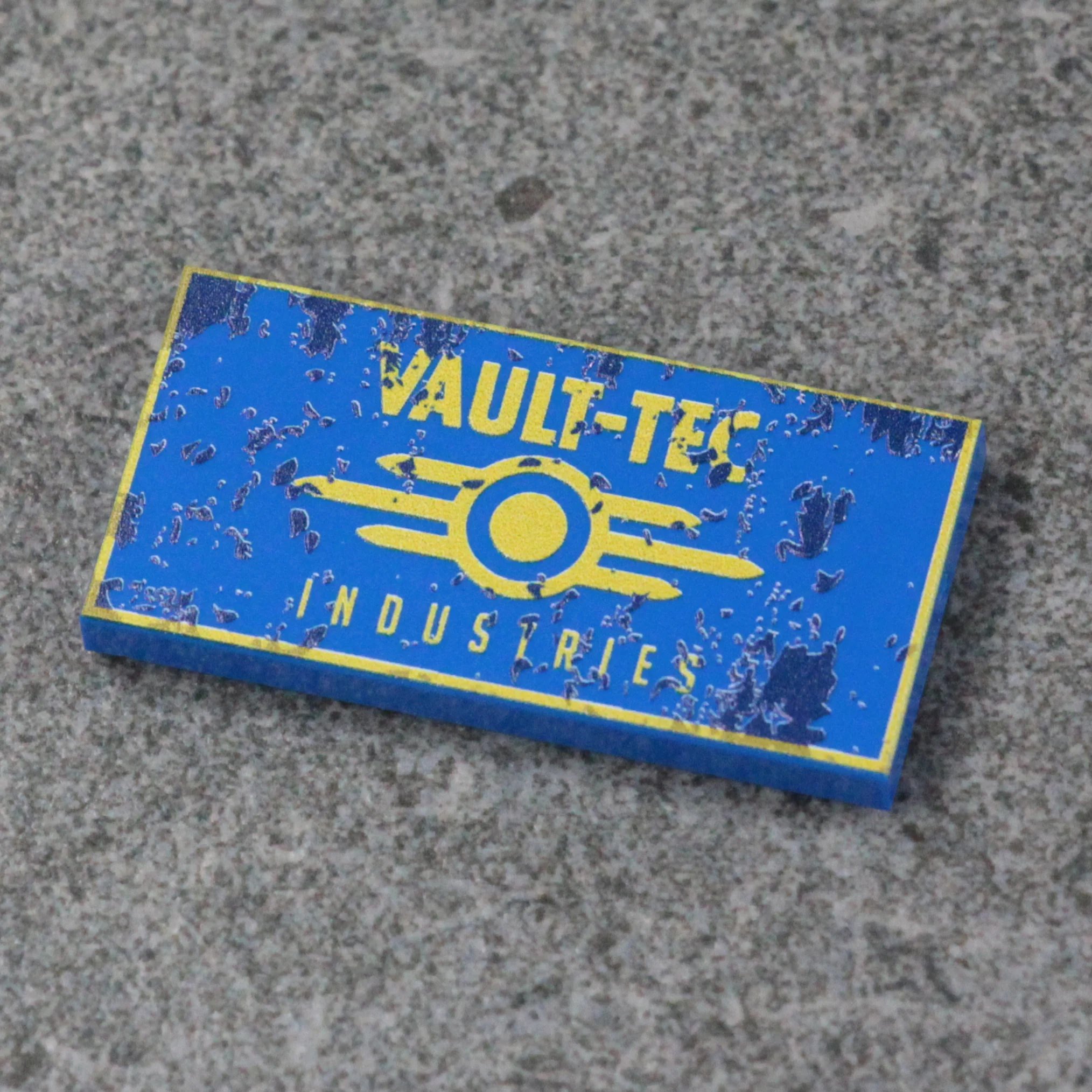 Weathered Blue Vault Tile