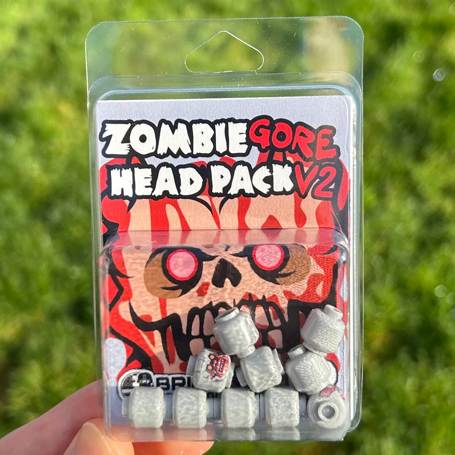 Zombie Gore Head Pack V2 - Image 2